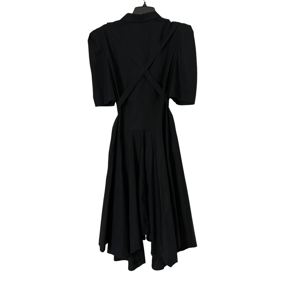 GARY GRAHAM 422 Amanda Cotton Poplin Button Down Shirt Dress - Picture 3 of 13